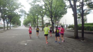 2019/07/24の颯走塾水曜マラソン練習会in織田フィールド9