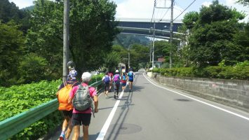 2019/07/31の颯走塾高尾山ビアマウントを目指す旅4