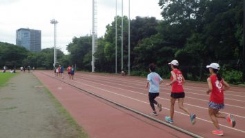 2019/08/21の颯走塾水曜マラソン練習会in織田フィールド4