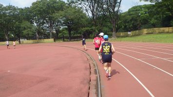 2019/09/11の颯走塾水曜マラソン練習会in織田フィールド2