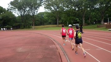 2019/09/11の颯走塾水曜マラソン練習会in織田フィールド6