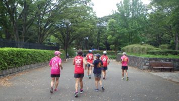 2019/09/18の颯走塾水曜マラソン練習会in織田フィールド1