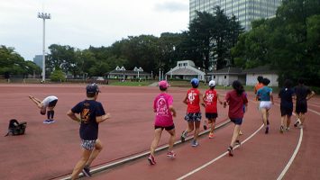 2019/09/18の颯走塾水曜マラソン練習会in織田フィールド2