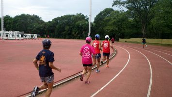 2019/09/18の颯走塾水曜マラソン練習会in織田フィールド3