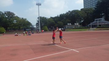 2019/10/02の颯走塾水曜マラソン練習会in織田フィールド7