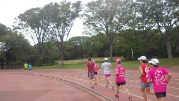 2019/10/16の颯走塾水曜マラソン練習会in織田フィールド5