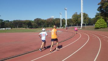 2019/10/30の颯走塾水曜マラソン練習会in織田フィールド7