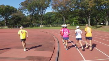 2019/10/30の颯走塾水曜マラソン練習会in織田フィールド8