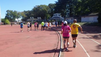 2019/10/23の颯走塾水曜マラソン練習会in織田フィールド2