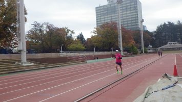 2019/11/13の颯走塾水曜マラソン練習会in織田フィールド6