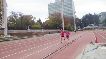 2019/11/13の颯走塾水曜マラソン練習会in織田フィールド7