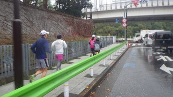 2019/11/27の颯走塾水曜マラソン練習会in赤坂御所3