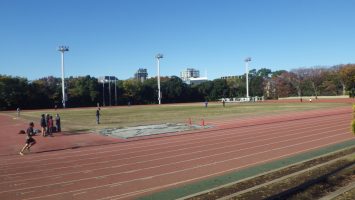 2019/12/04の颯走塾水曜マラソン練習会in織田フィールド1