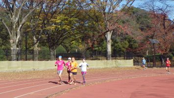 2019/12/04の颯走塾水曜マラソン練習会in織田フィールド4