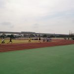 2017/03/29の舎人公園陸上競技場は、春休みの学生たちで大混雑1