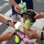 2017/05/24　マラソン練習の後のアイスは美味い2