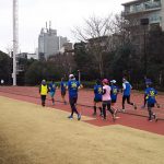 2018/01/17の颯走塾水曜マラソン練習会in織田フィールド3