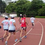 2018/05/23の颯走塾水曜マラソン練習会in織田フィールド4