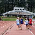 2018/10/03の颯走塾水曜マラソン練習会in織田フィールド3