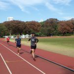 2018/10/24の颯走塾水曜マラソン練習会in織田フィールド7