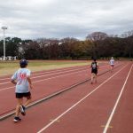 2018/12/05の颯走塾水曜マラソン練習会in織田フィールド2