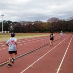 2018/12/05の颯走塾水曜マラソン練習会in織田フィールド2