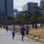 2019/01/16の颯走塾水曜マラソン練習会in皇居2