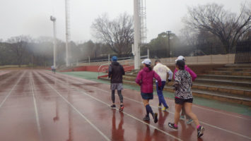 2020/01/08の颯走塾水曜マラソン練習会in織田フィールド1