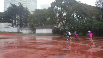 2020/01/08の颯走塾水曜マラソン練習会in織田フィールド2