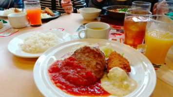 2020/01/22はガストの日替りランチ