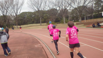 2020/01/22の颯走塾水曜マラソン練習会in織田フィールド4