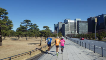 2020/01/29の颯走塾水曜マラソン練習会in皇居3