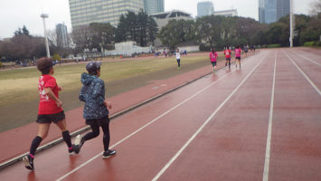 2020/02/26の颯走塾水曜マラソン練習会in織田フィールド5