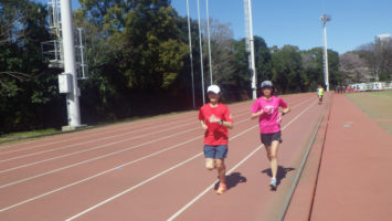 2020/03/25の颯走塾水曜マラソン練習会in織田フィールド3